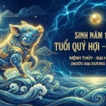 Người sinh năm 1983 là tuổi Quý Hợi mệnh Thủy