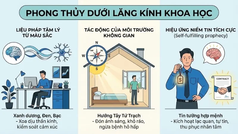 Phong thủy dưới lăng kính khoa học