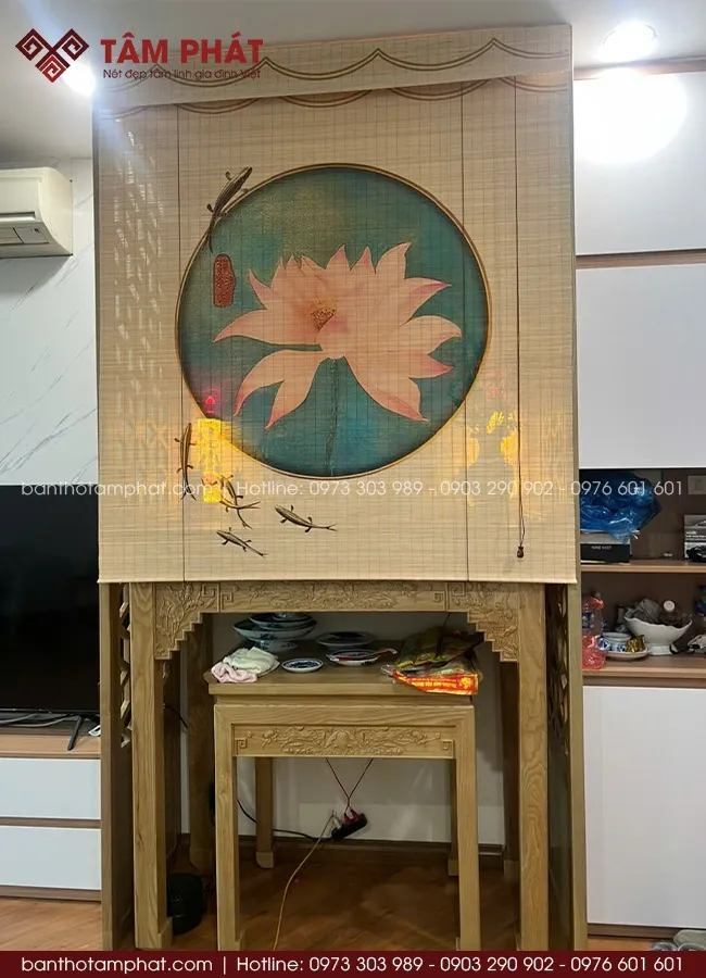 Rèm mành trúc tạo cảm giác thân thiện gần gũi