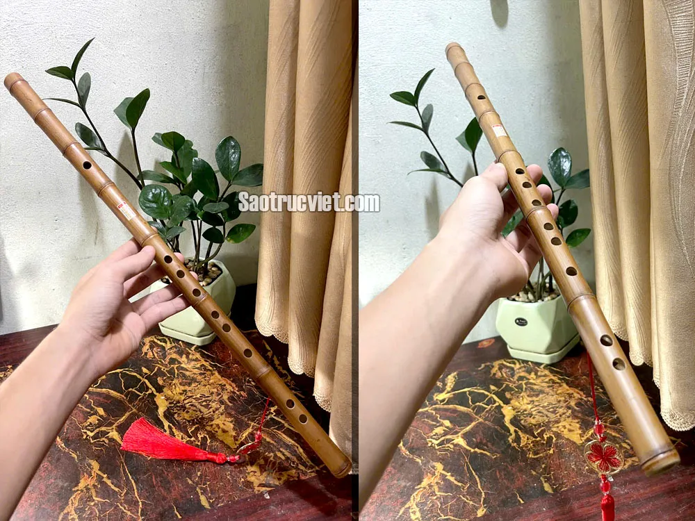 Sáo trúc hun S5 tone C phù hợp cho người mới tập