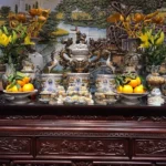 Cách sắp xếp bàn thờ gia tiên chuẩn phong thủy