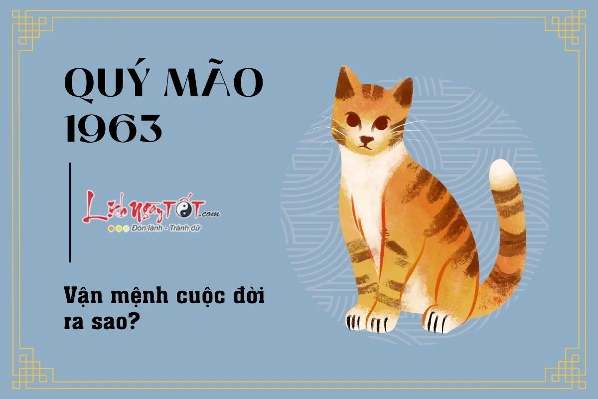 Luận giải tử vi người sinh năm 1963 tuổi con gì trong năm 2026