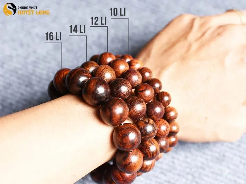 Chọn Size Vòng Đeo Tay Phong Thủy