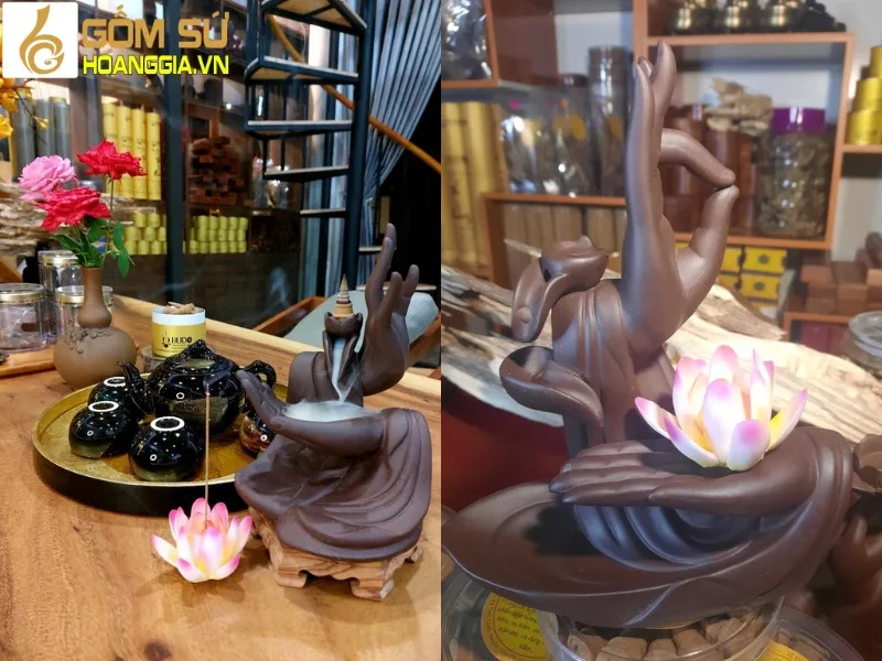 Thác khói trầm hương đặt ở đâu hợp phong thủy?