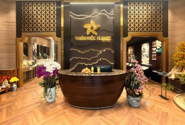 Không gian nghệ thuật trầm hương Thiên Mộc Hương tại TP.HCM