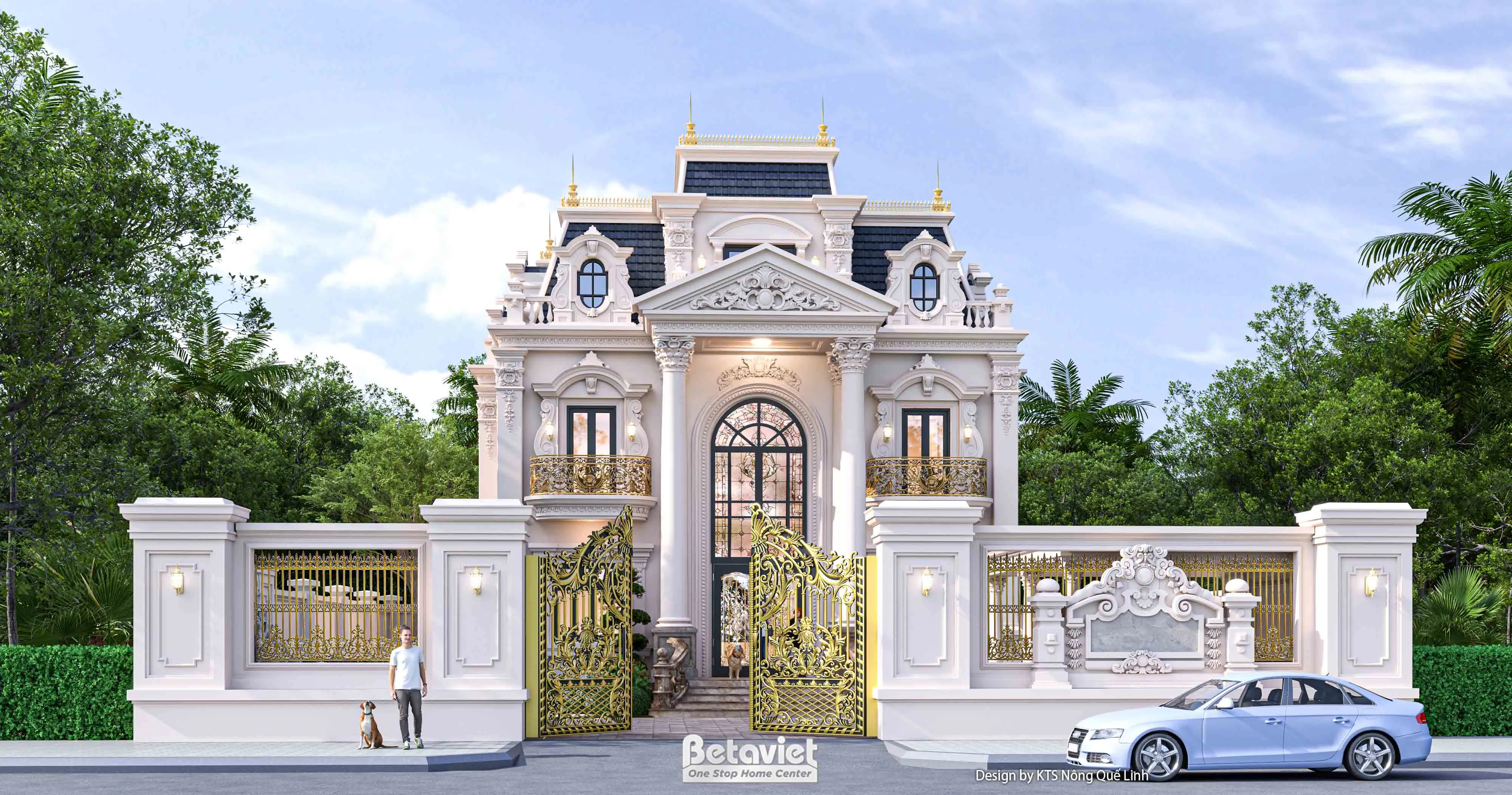 Biệt thự tân cổ điển 500m2 tại Bà Rịa Vũng Tàu KT24747