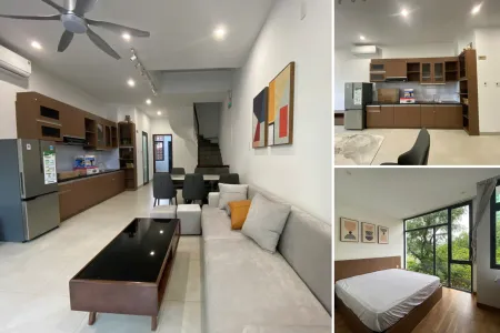 CHO THUÊ NHÀ NGUYÊN CĂN 5 PHÒNG NGỦ FULL NỘI THẤT KHU AN THƯỢNG SẦM UẤT