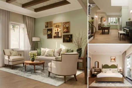 CHO THUÊ NHÀ NGUYÊN CĂN 5 PHÒNG NGỦ HIỆN ĐẠI VỊ TRÍ BIỂN TRUNG TÂM DỄ KINH DOANH.