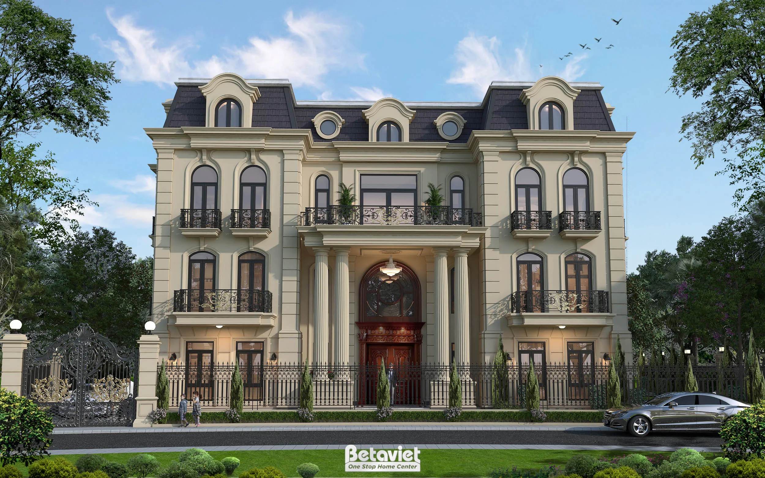 Dinh thự tân cổ điển Vinhomes The Harmony KT8001836