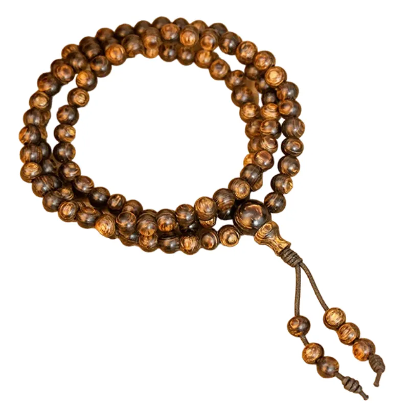 Chuỗi vòng tay trầm hương 108 hạt