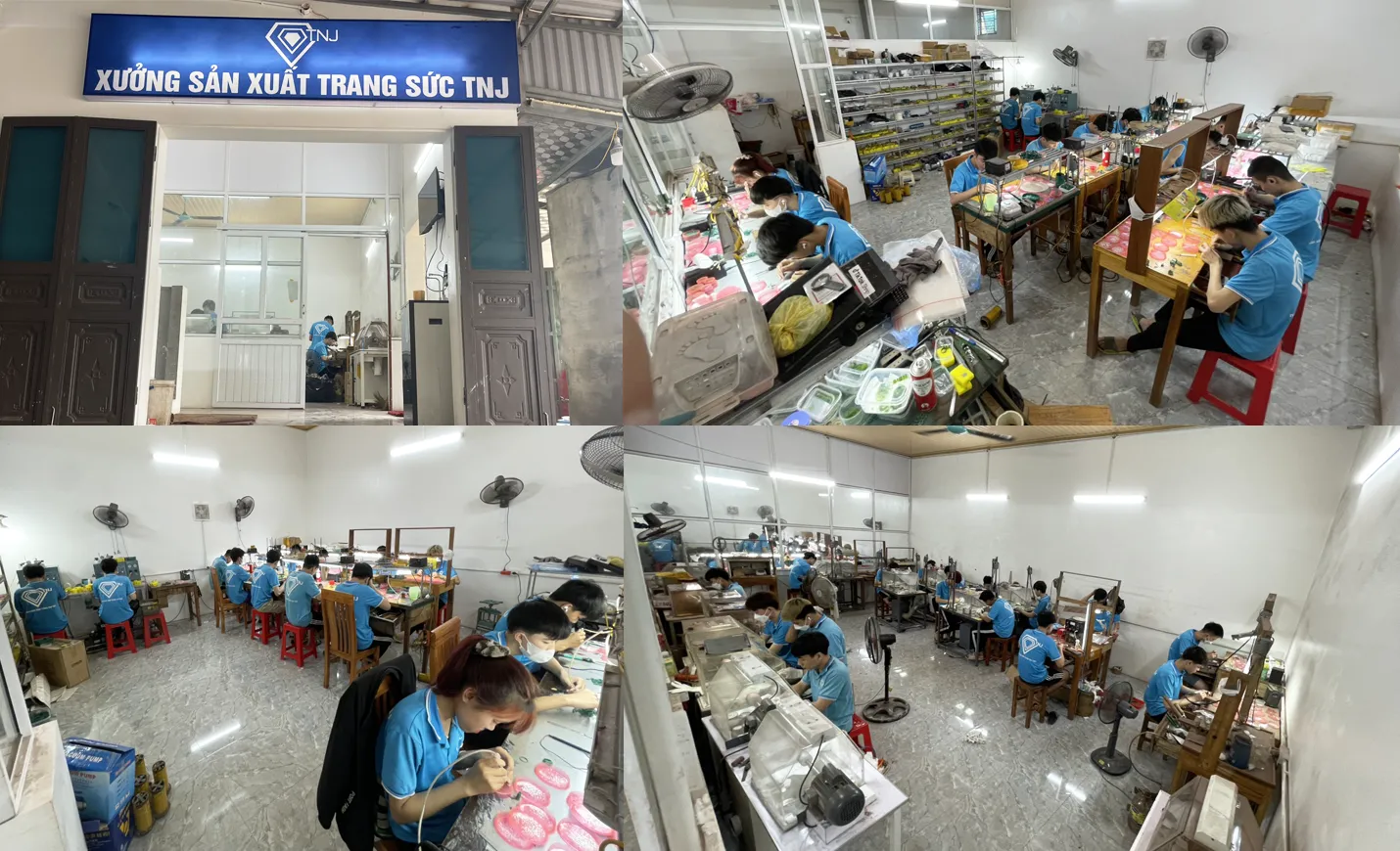 Đội ngũ nghệ nhân giàu kinh nghiệm trong lĩnh vực trang sức phong thủy