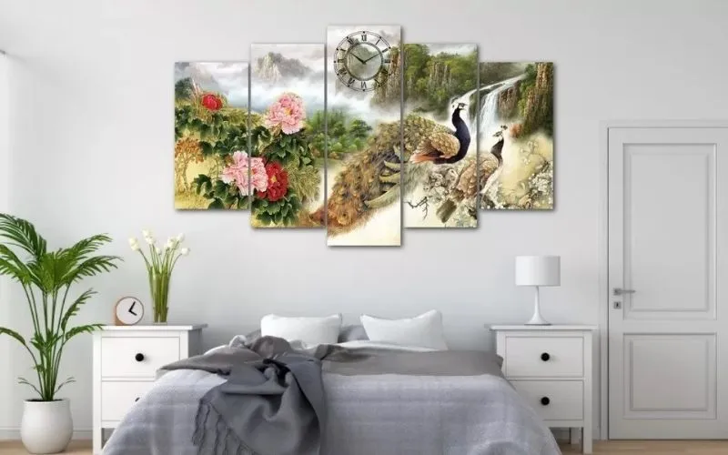 Tranh chim hạc với ý nghĩa về sự may mắn, sung túc