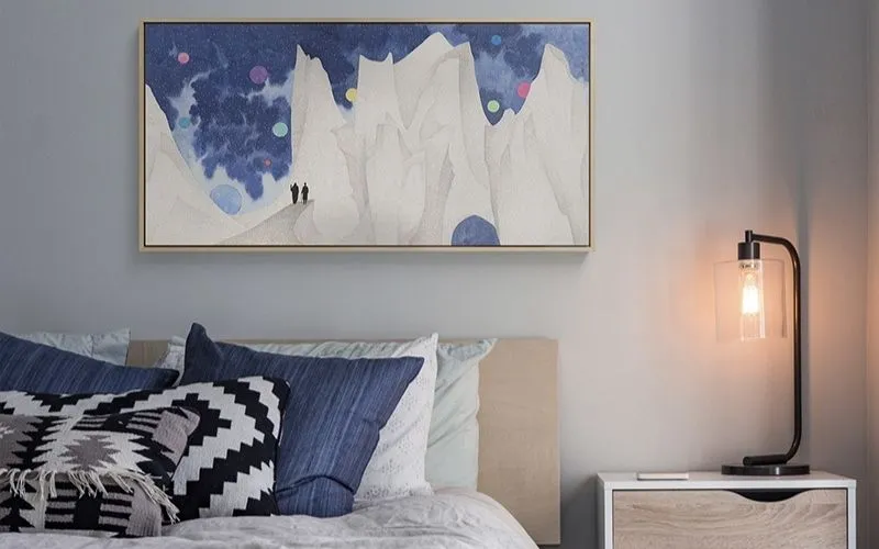 Tranh nghệ thuật sống động, đem đến sự mới lạ