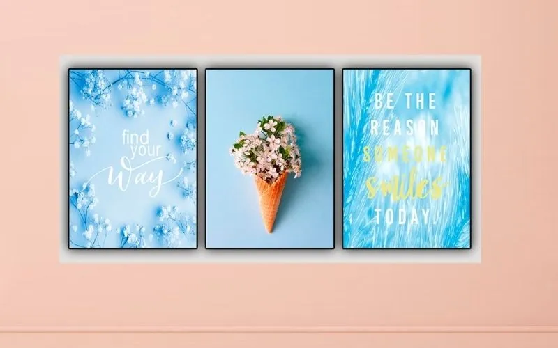 Tranh treo phòng ngủ phong cách hiện đại với những thông điệp có ý nghĩa