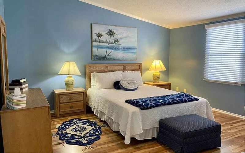 Bức tranh cảnh biển đơn giản và đem lại cảm giác tự do bình yên