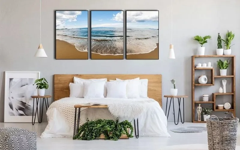 Tranh cảnh biển rất hợp với gia chủ mệnh thủy