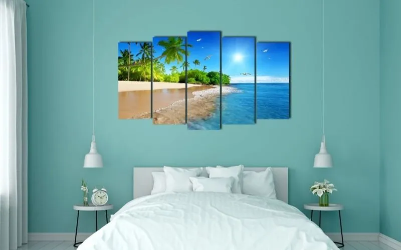 Phong cảnh biển biểu tượng hành thủy giúp thu hút nhiều năng lượng tốt