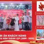 Quà tặng dành cho khách đoàn nhân dịp 16 năm thành lập Tuấn Nguyễn Travel