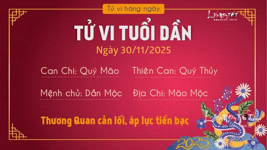 Người tuổi Dần nên kiểm soát cảm xúc cá nhân để tránh gây mất lòng đồng nghiệp và người thân