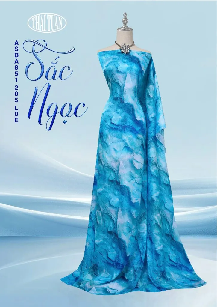 Chất liệu vải sắc ngọc mới