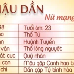 Vận hạn năm 2026 tuổi Mậu Dần 1998 nữ mệnh