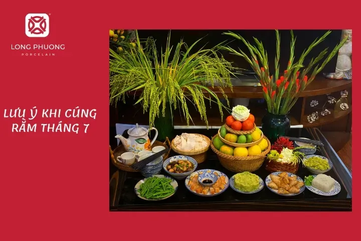 lưu ý tâm linh khi cúng rằm tháng 7