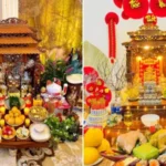 Đặt bàn thờ Thần Tài tại vị trí thoáng đãng, hướng ra cửa chính để đón rước tài lộc vào nhà.