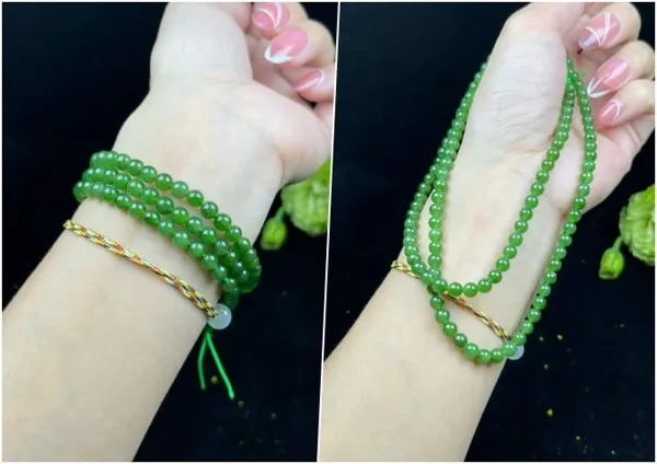 Vòng tay đá ngọc bích