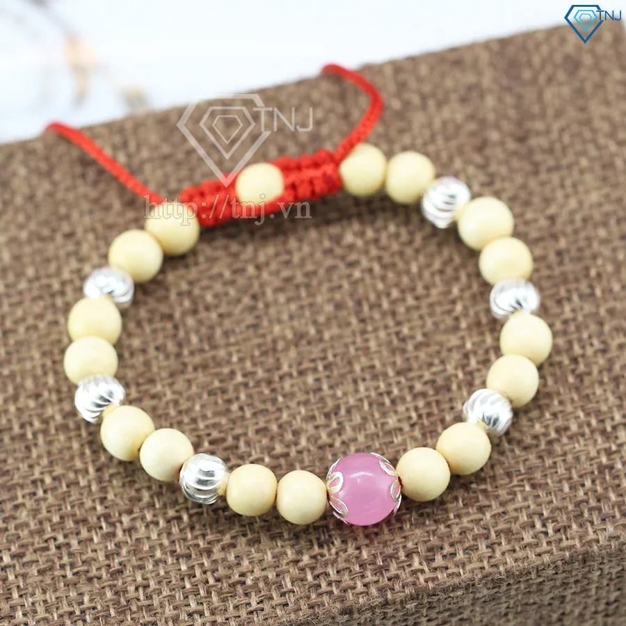 Vòng tay dâu tằm cho trẻ sơ sinh VTD0001