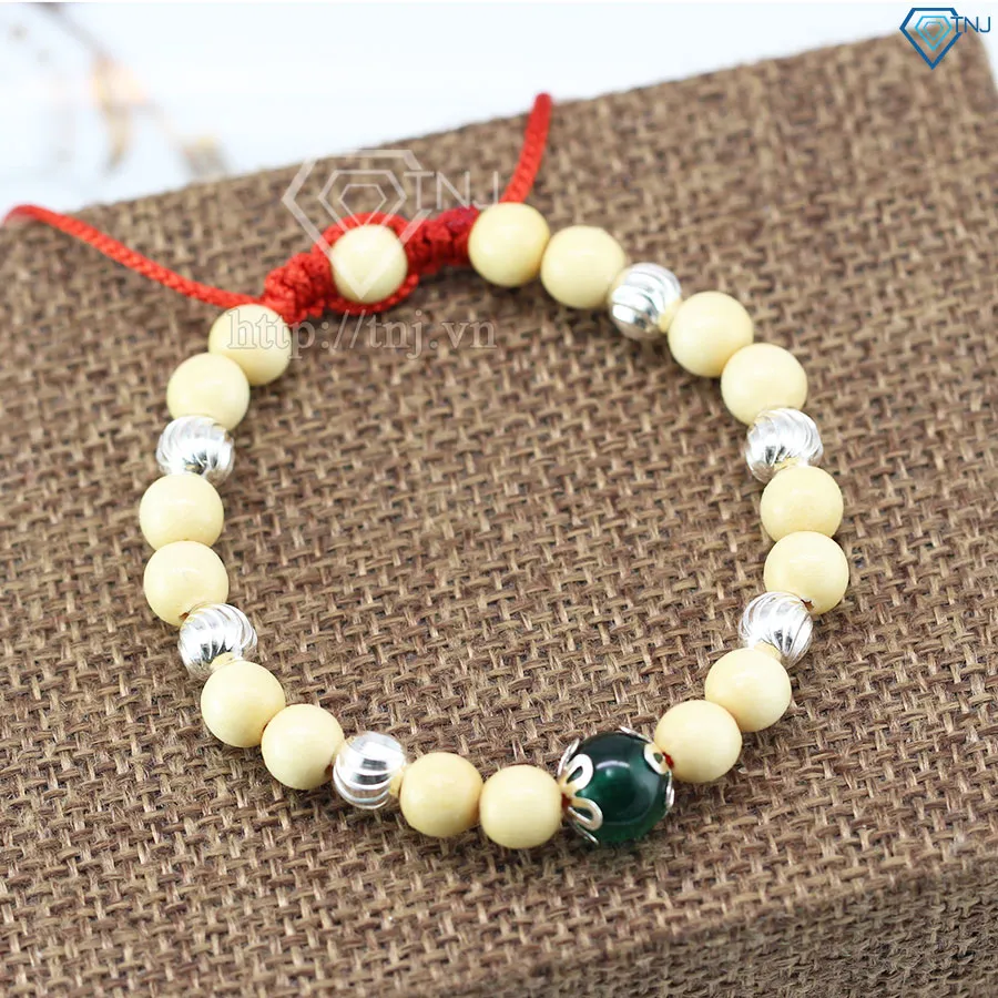 Vòng tay dâu tằm cho trẻ sơ sinh VTD0001