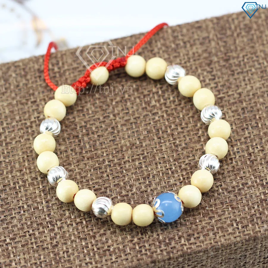 Vòng tay dâu tằm cho trẻ sơ sinh VTD0001