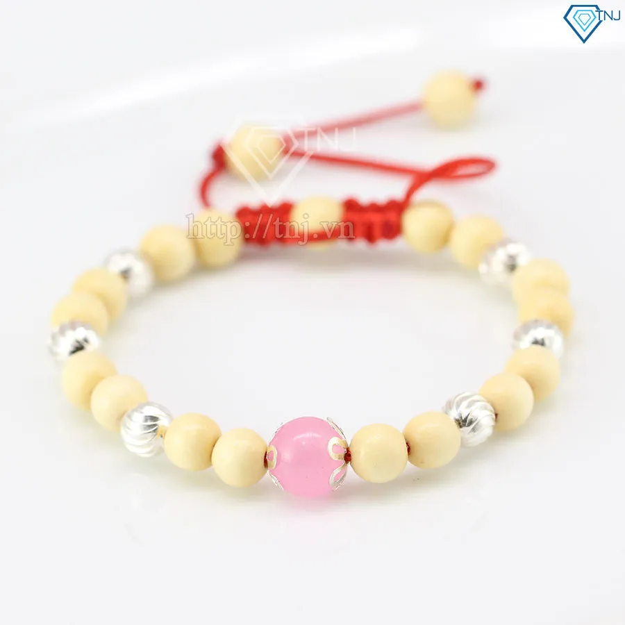 Vòng tay dâu tằm cho trẻ sơ sinh VTD0001