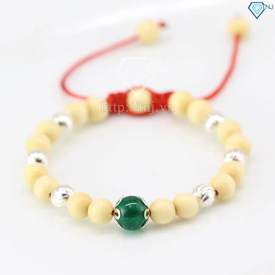 Vòng tay dâu tằm cho trẻ sơ sinh VTD0001