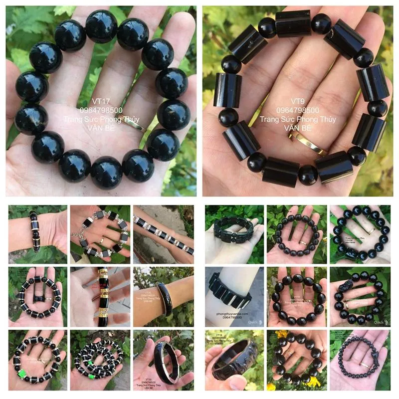 Vòng tay San Hô Đen