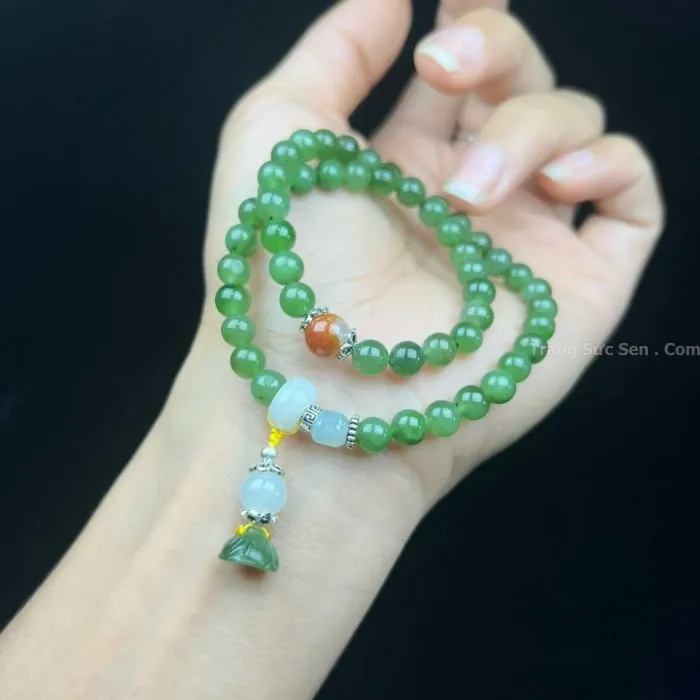 vòng thiết kế đá ngọc bích