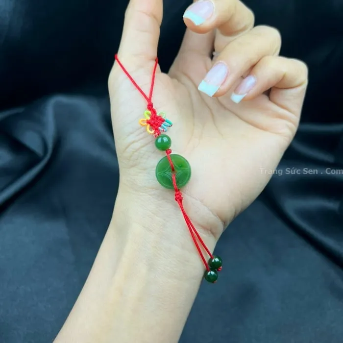 vòng vải đá ngọc bích