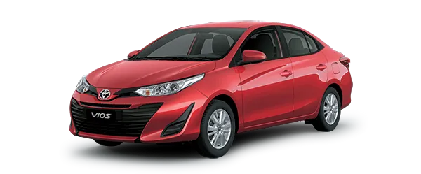 Mẫu Toyota Vios đỏ rực rỡ phù hợp cho người mệnh Hỏa