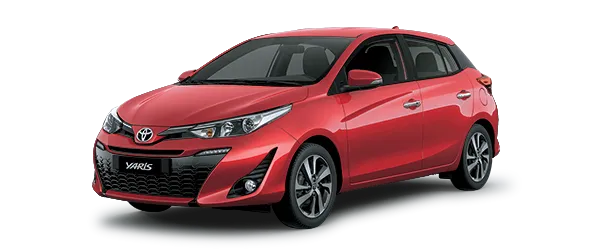 Toyota Yaris đỏ năng động cho người mệnh Hỏa