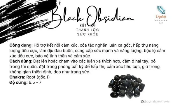 Chi tiết kỹ thuật macrame trên vòng tay đá năng lượng