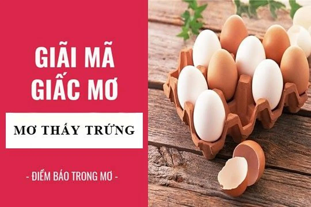 giải mã từng trường hợp mơ thấy trứng