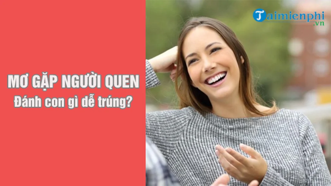 mơ thấy gặp người quen đánh con gì với nhiều bối cảnh khác nhau