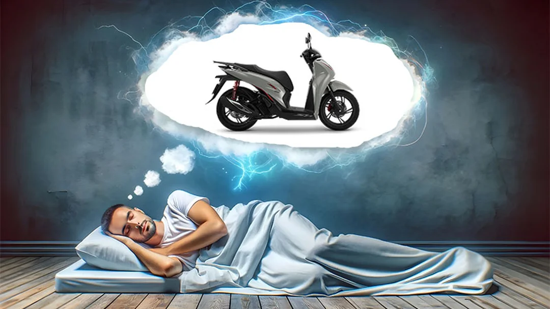 mơ thấy xe máy đánh số gì qua màu xe và hướng di chuyển